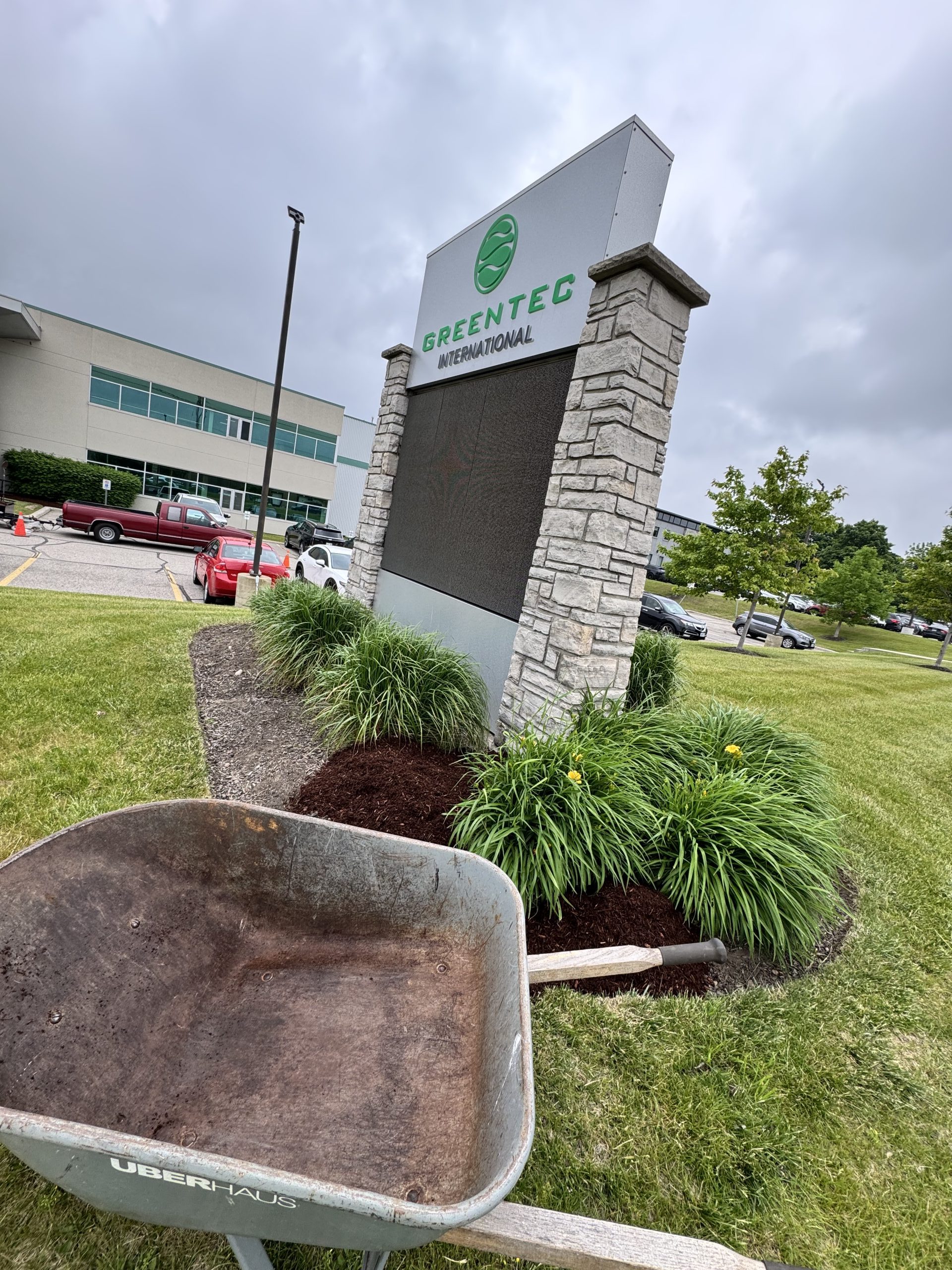 Garden bed maintenance